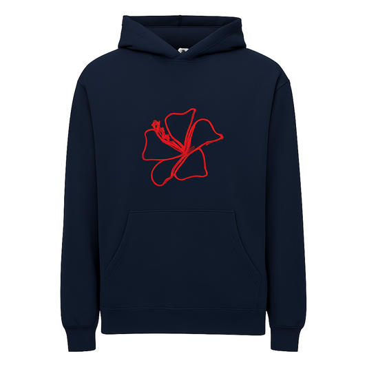 Herren Boxy Hoodie aus Baumwoll-Polyester Mix