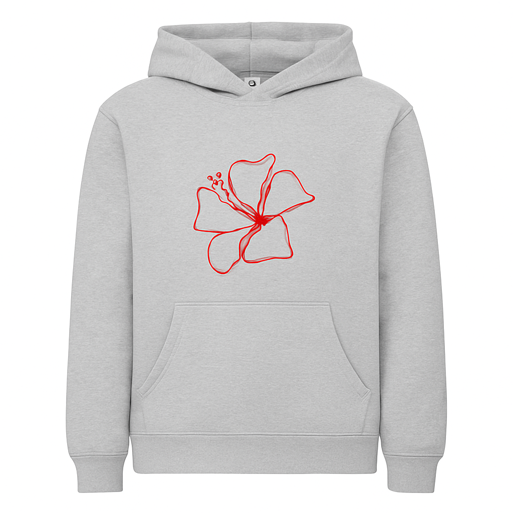 Herren Boxy Hoodie aus Baumwoll-Polyester Mix