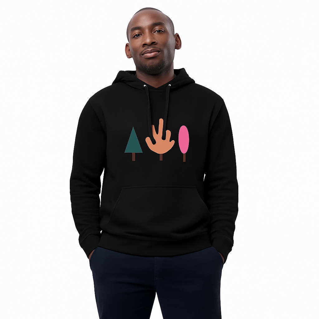 Unisex Premium Eco Hoodie aus Bio-Baumwolle und recyceltem Polyester